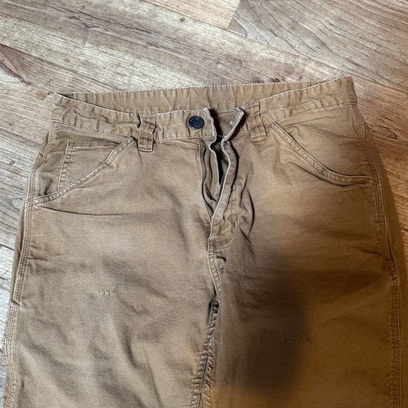 Men's Ridgecut Tan Pants. - Picture 2 of 8